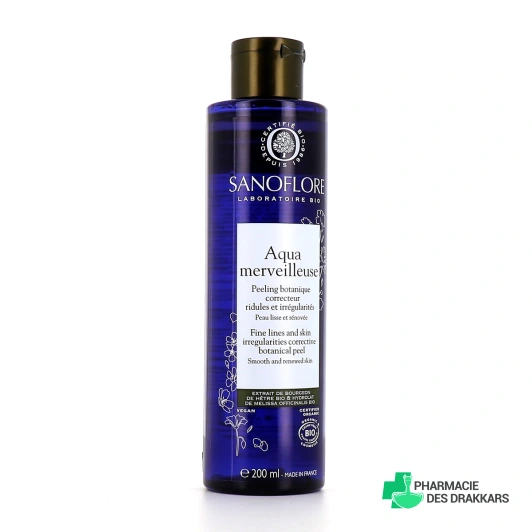 Sanoflore Aqua Merveilleuse Peeling Botanique Régénérant Bio