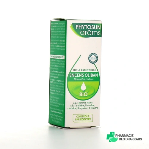 Phytosun Aroms Huile Essentielle d'Encens Oliban Bio
