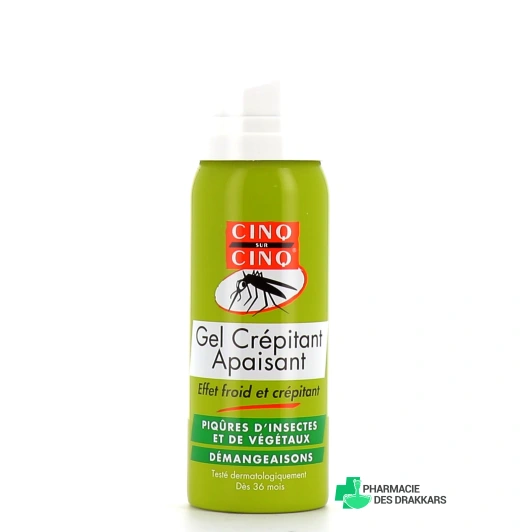 Cinq sur Cinq Natura Gel Crépitant Apaisant