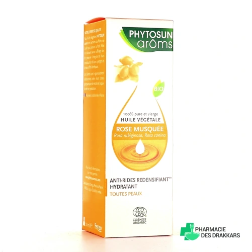 Phytosun Aroms Huile Végétale Rose Musquée Bio