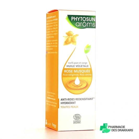 Phytosun Aroms Huile Végétale Rose Musquée Bio
