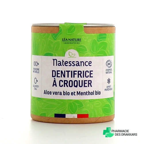 Natessance Dentifrice à Croquer 80 comprimés