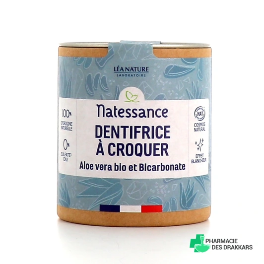 Natessance Dentifrice à Croquer 80 comprimés