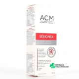 ACM Sébionex Gel solaire matifiant SP50+ - Vue 360°