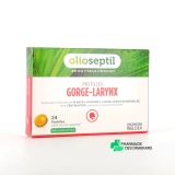 Olioseptil Pastilles Gorge Larynx Miel Eucalyptus - Vue 360°