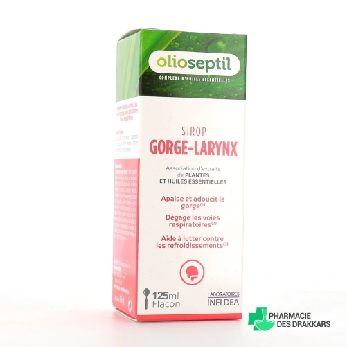 Olioseptil Sirop Gorge Larynx