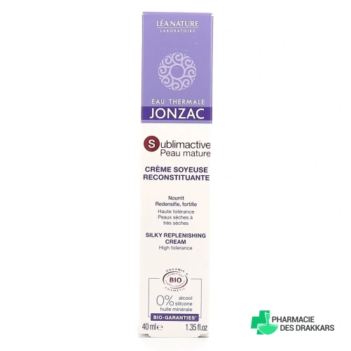 Jonzac Sublimactive Crème soyeuse reconstituante