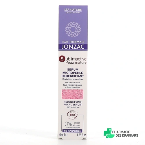 Jonzac Sublimactive Sérum Microperlé Redensifiant Bio
