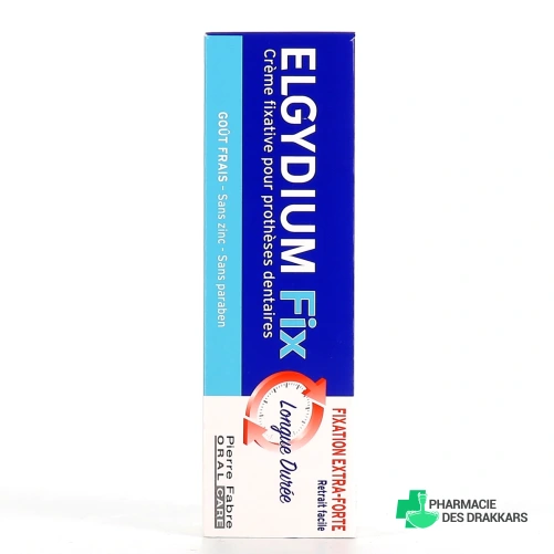 Elgydium Fix Crème fixative pour prothèse dentaire