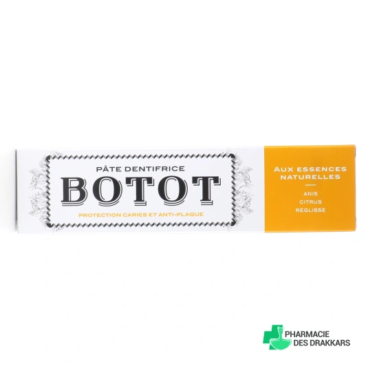 Botot Dentifrice Anis Citrus Réglisse