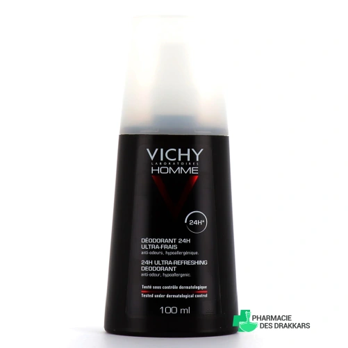 Vichy Homme Déodorant 24h Ultra-Frais