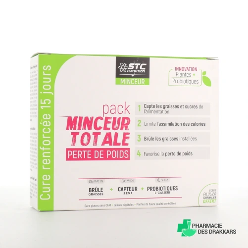 STC Nutrition Pack Minceur Totale Perte de Poids