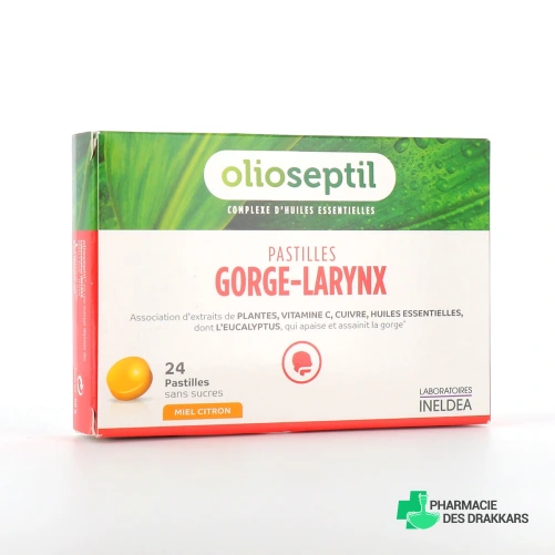 Olioseptil Pastilles Gorge Larynx