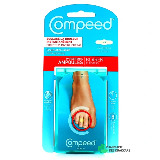 Compeed Pansements Ampoules Orteils