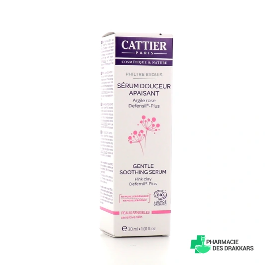 Cattier Sérum douceur apaisant Bio