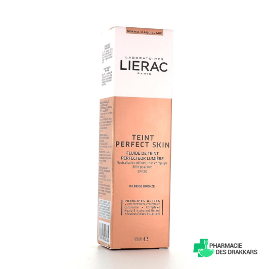 Lierac Teint Perfect Skin Fluide de Teint Perfecteur Lumière SPF20