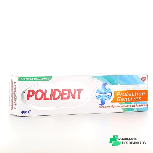 Polident Protection Gencives Crème fixative