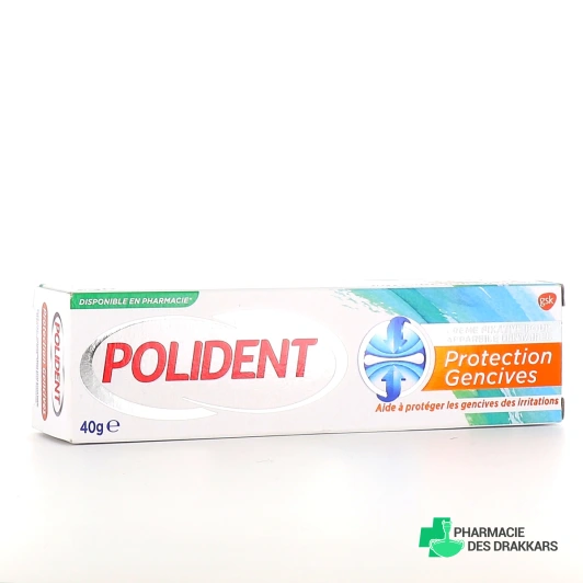 Polident Protection Gencives Crème fixative