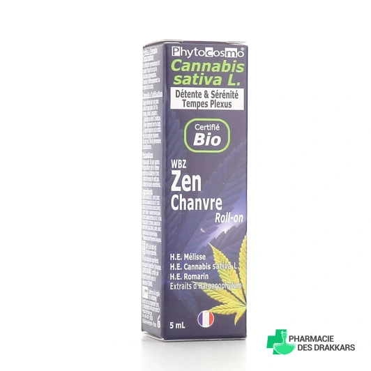 PhytoCosmo WBZ Sérum Zen Chanvre Bio Roll-on