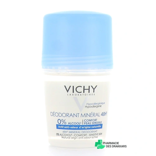 Vichy Déodorant Minéral 48h sans sels d'aluminium