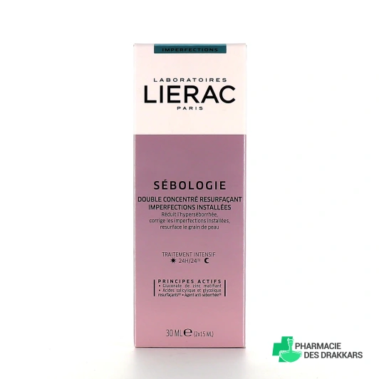 Lierac Sébologie double concentré resurfaçant