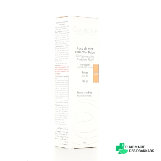 Avène Couvrance Fond de Teint Correcteur Fluide