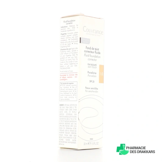 Avène Couvrance Fond de Teint Correcteur Fluide