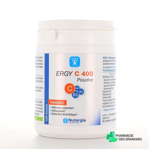 Nutergia Ergy C 400 poudre 125 doses
