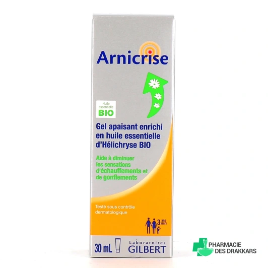 Arnicrise Gel apaisant à l'huile essentielle d'Hélichryse Bio