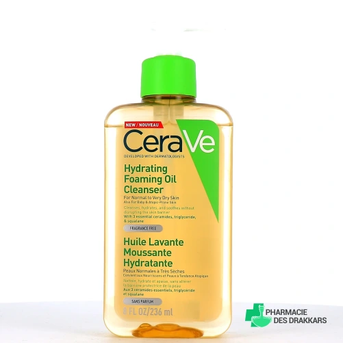 CeraVe Huile Lavante Moussante Hydratante