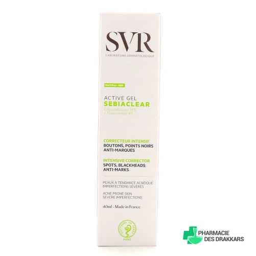 SVR Sebiaclear Correcteur Intensif Active Gel