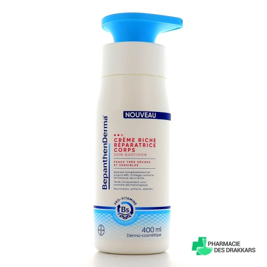 BepanthenDerma Crème Riche Réparatrice Corps