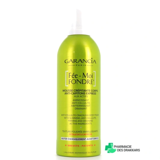 GARANCIA Fée-Moi Fondre Mousse crépitante Corps Brûle graisse express 400ml