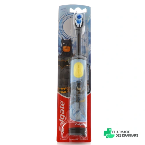 Colgate brosse à dents électrique extra-souple Batman