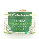 Estipharm Cotons Démaquillants Réutilisables - Vue 360°