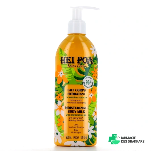 Hei Poa Lait Corps Hydratant Monoï de Tahiti