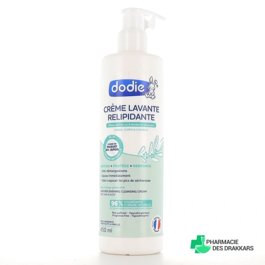 Dodie Crème lavante relipidante