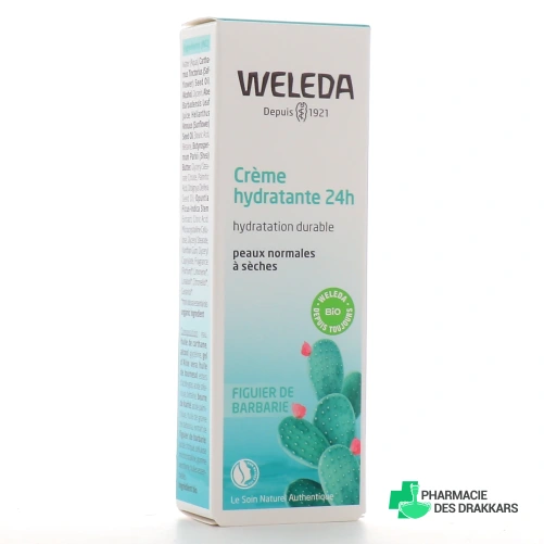 Weleda Crème Hydratante 24h Figuier de Barbarie Bio