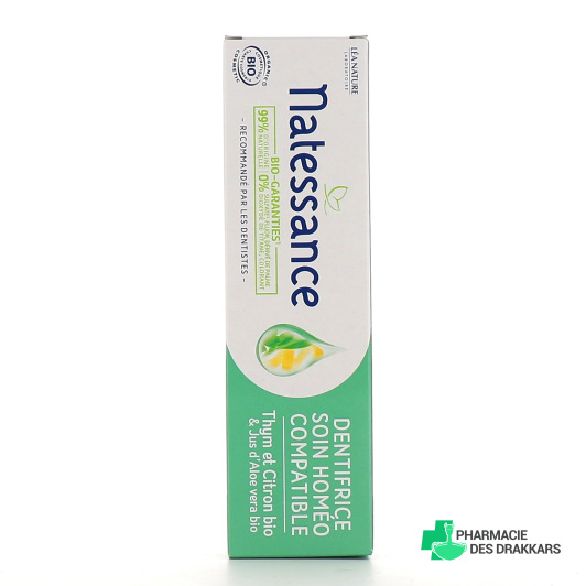 Dentifrice Natessance