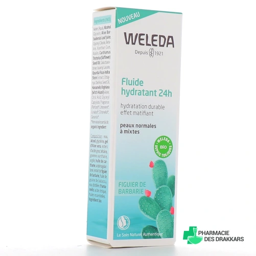 Weleda Fluide Hydratant 24h Figuier de Barbarie Bio
