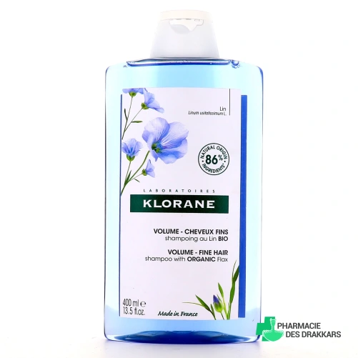 Klorane Shampooing aux Fibres de Lin Volume