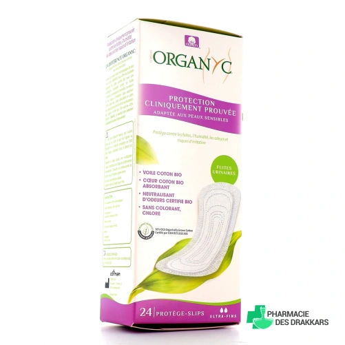 Organyc Protections Fuites Urinaires Bio