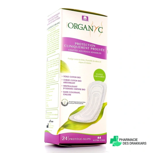 Organyc Protections Fuites Urinaires Bio
