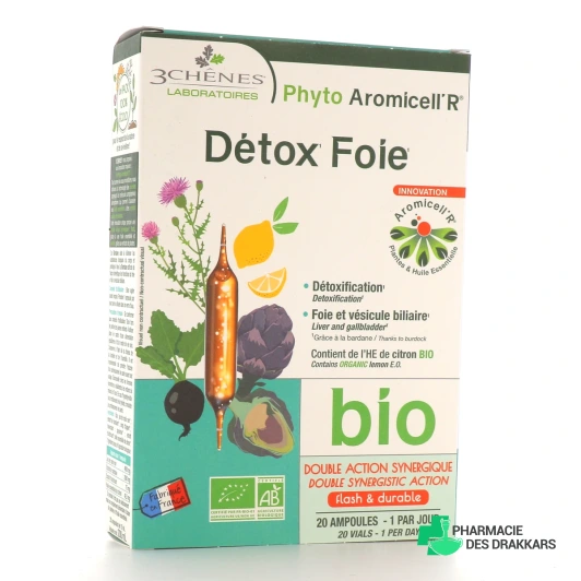 3 Chênes Phyto Aromicell'R Détox Foie