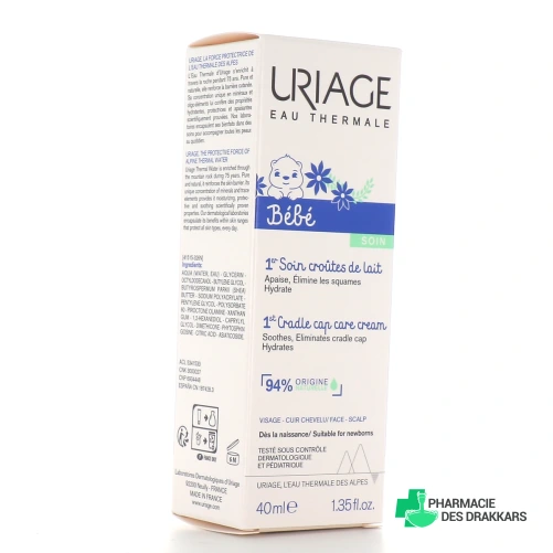 Uriage Bébé 1er Soin Croûtes de Lait