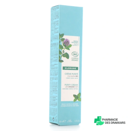 Klorane Crème Pureté Menthe Bio