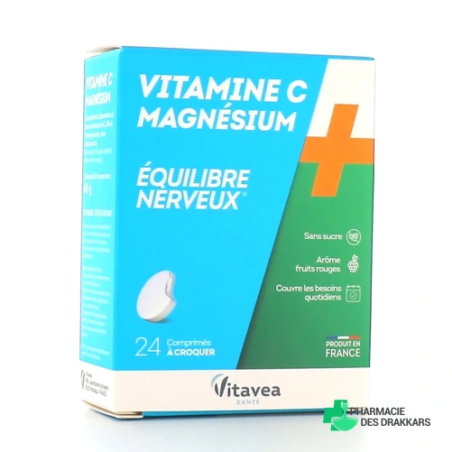 Vitavea Équilibre Nerveux Vitamine C Magnésium
