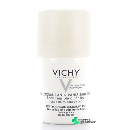 Vichy Déodorant Anti-Transpirant 48h Peau Sensible