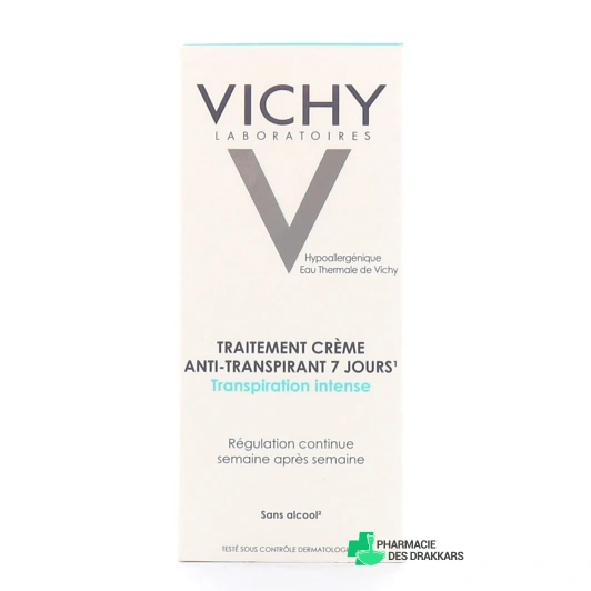 Vichy Traitement Crème Anti-transpirante 7 jours