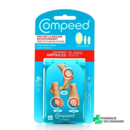 Compeed Pansements Ampoules Assortiment